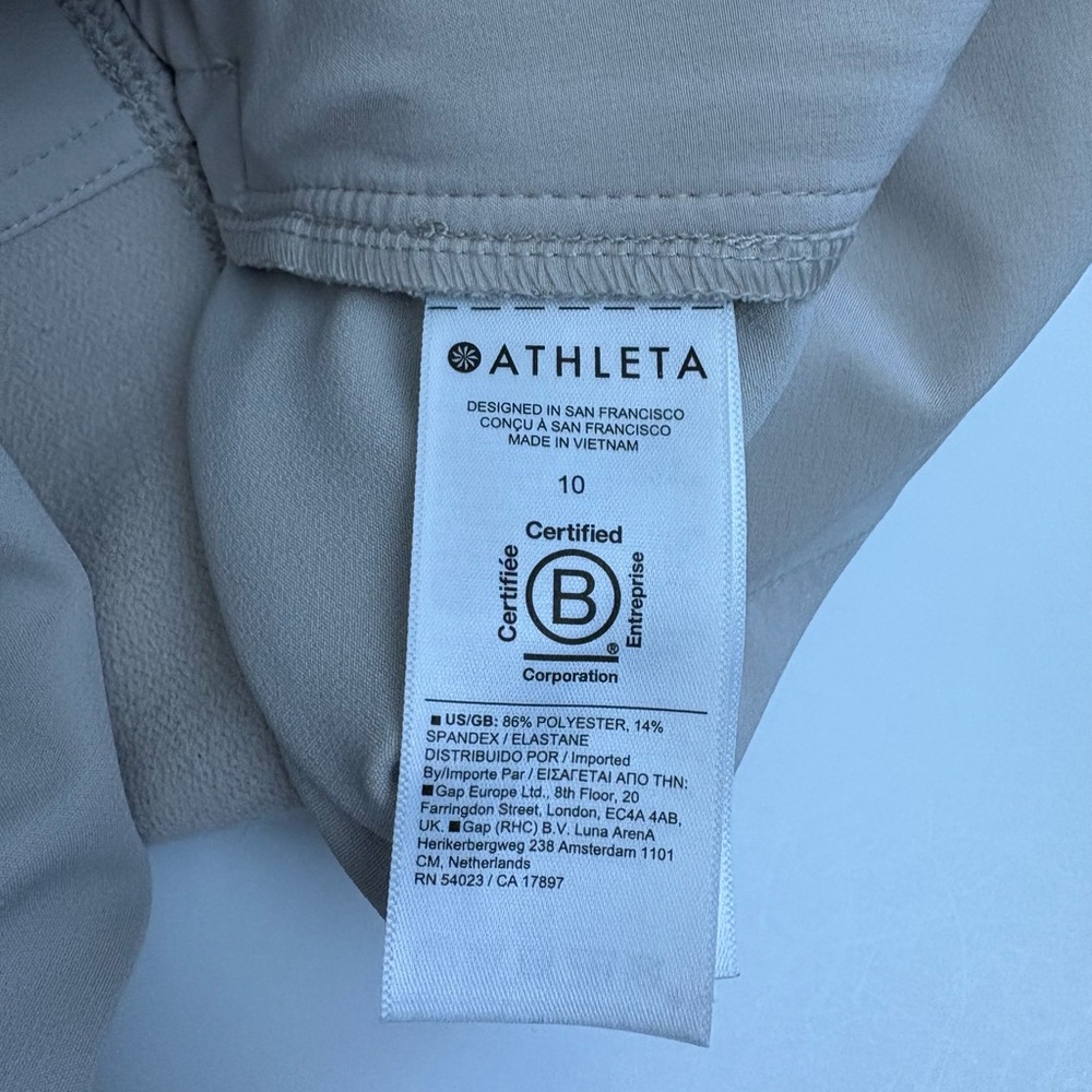 Athleta Endless High Rise Cargo Pants Bone Beige Size 10 - Picture 5 of 13